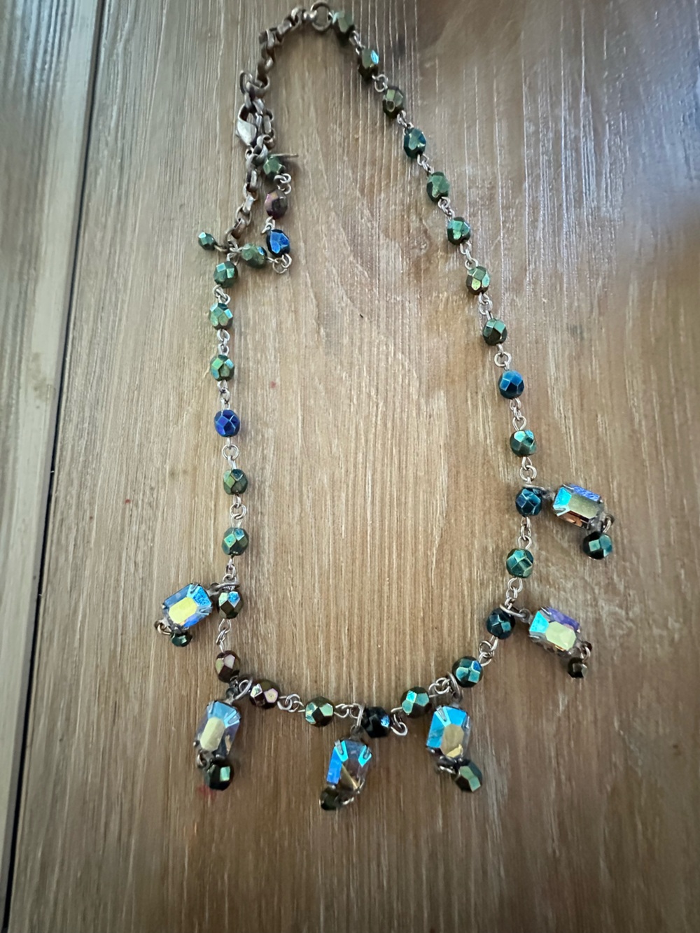 Kirks Folly Fairy Light Necklace 1990s